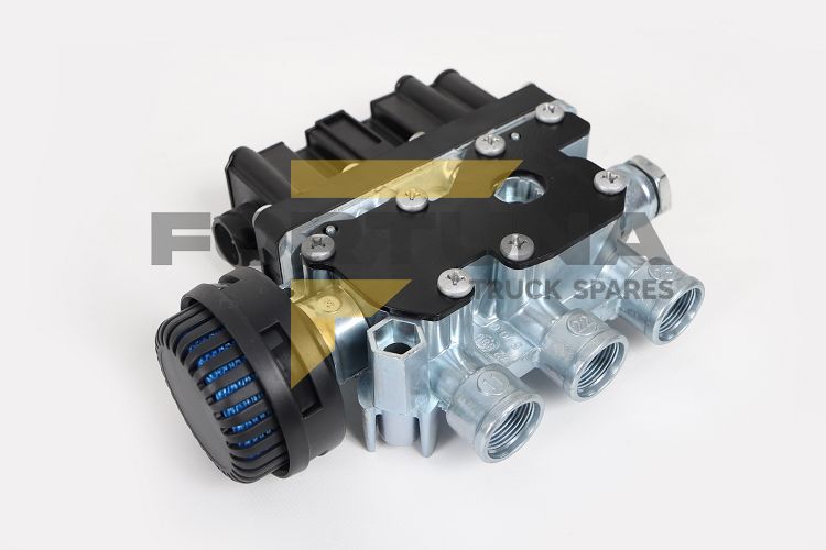 Imagem do produto VALVULA SOLENOIDE ECAS - SUSPENSAO SCANIA PGR/DAF/MAN/IV - Cód: FAP-11111